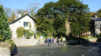 Cyclists in Silverdale