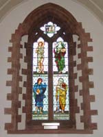 St. Martin's stained glass window.