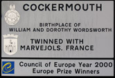 Cockermouth, Wordsworth's birthplace